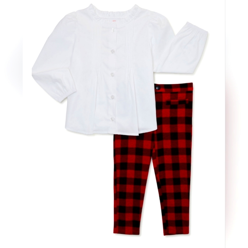 Toddler Girls Top and Pants Set 3T